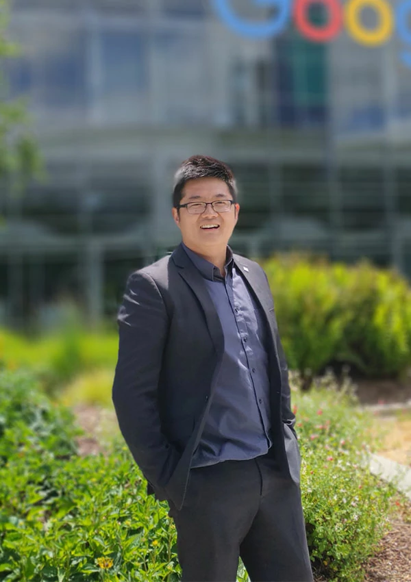 This is a photo of Jasper, the leader of EMAC China team.